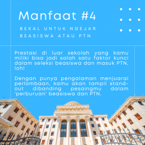 manfaat ikut lomba sma 