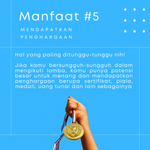 manfaat ikut lomba bagi siswa sma